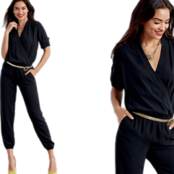 CAbi Pants - Cabi Casey Limited Edition Womens Jumpsuit Black Size Small